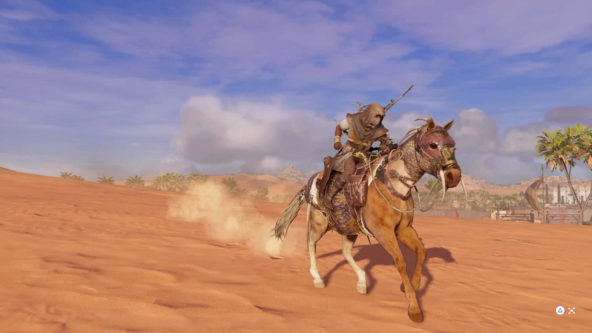 খুরযুক্ত স্তন্যপায়ী 1920x1080 Assassin's Creed Origins ব্যাকগ্রাউন্ড ওয়ালপেপার