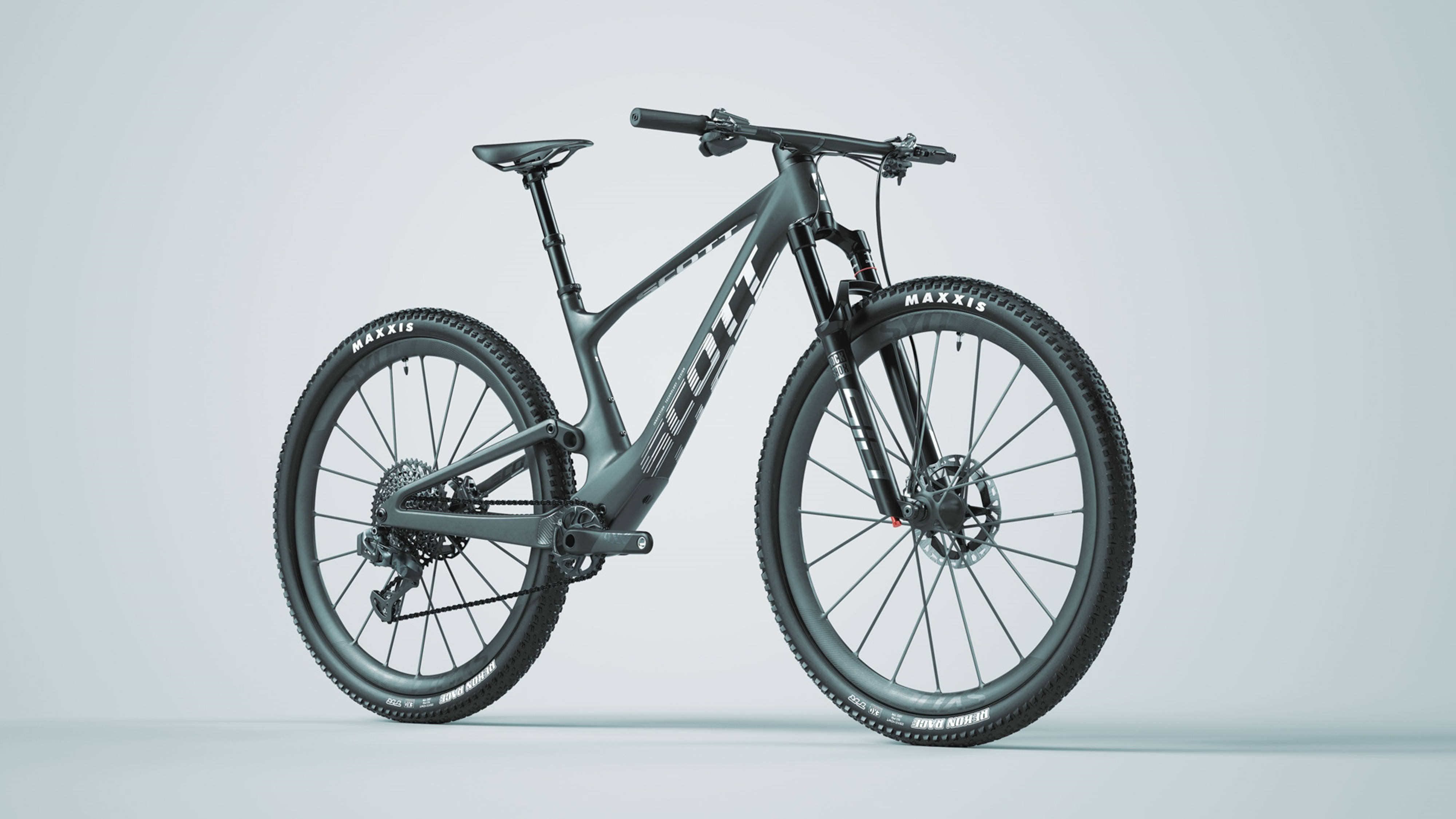2022 Scott Maxxis Spark কালো 4K মাউন্টেন বাইক ওয়ালপেপার
