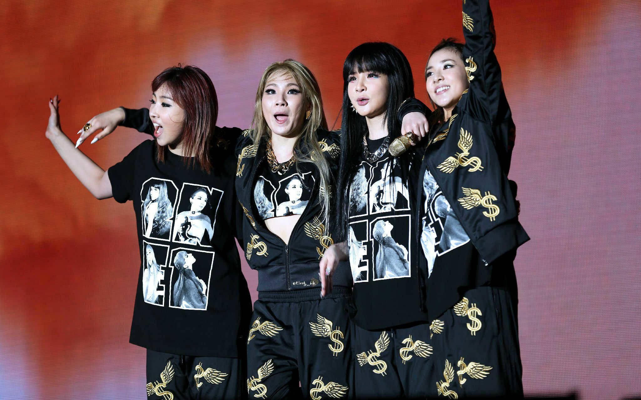 2NE1 বিশ্ব ভ্রমণ ওয়ালপেপার