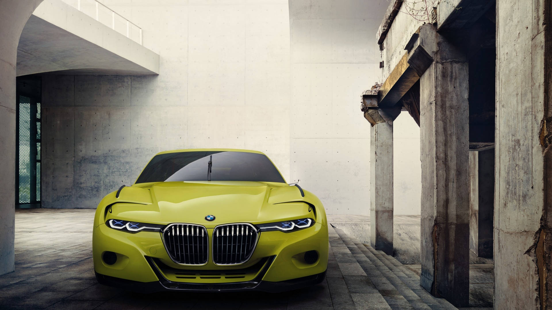হলুদ 3.0 CSL ফুল এইচডি বিএমডব্লিউ ওয়ালপেপার