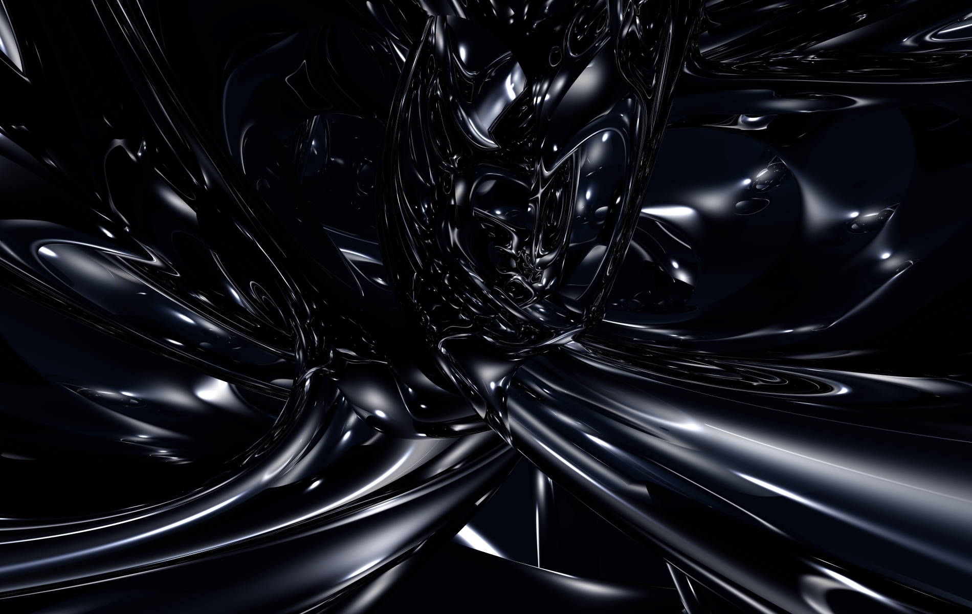 গাঢ় 3D বিমূর্ত ওয়ালপেপার