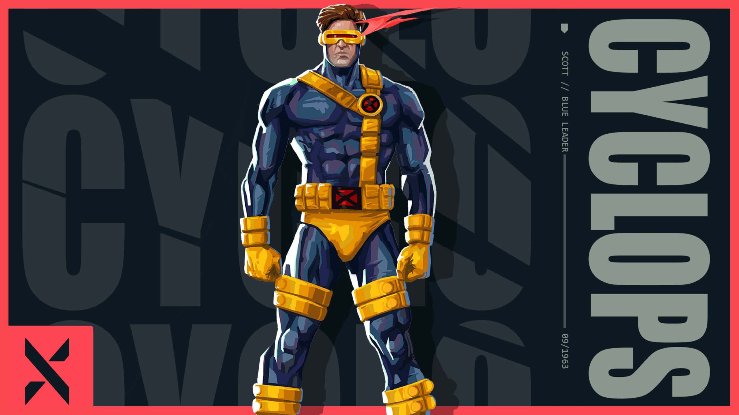 4K HD Valorant X-Men সাইক্লোপস ওয়ালপেপার