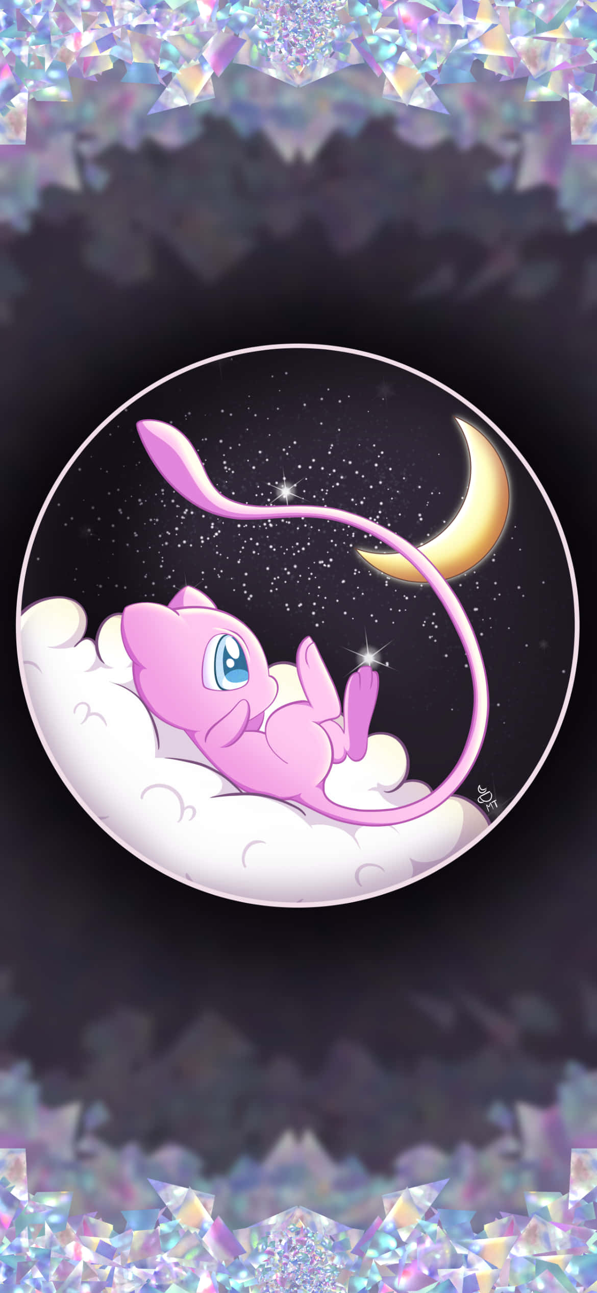 Adorable Pokemon Mew ওয়ালপেপার