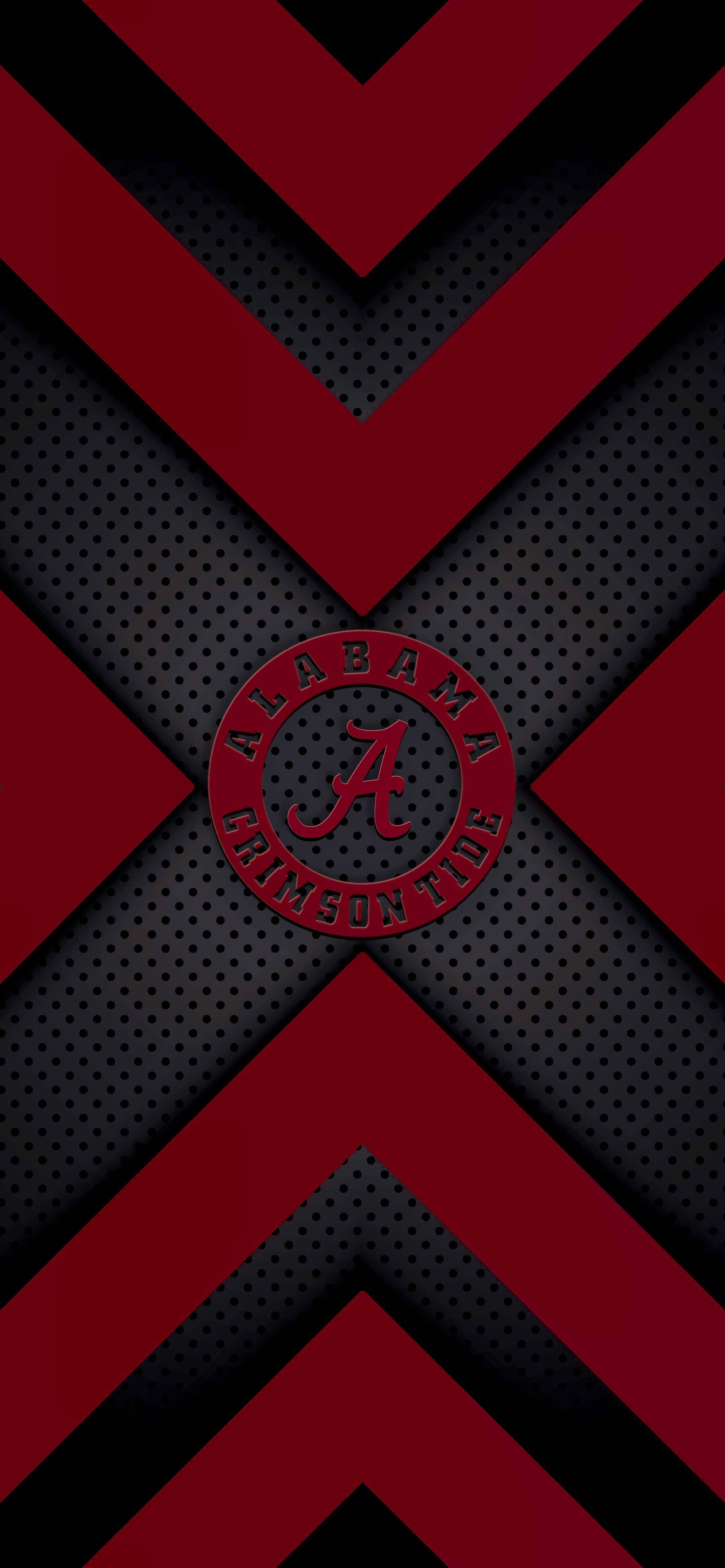 ছিদ্রযুক্ত Alabama Crimson Tide ওয়ালপেপার