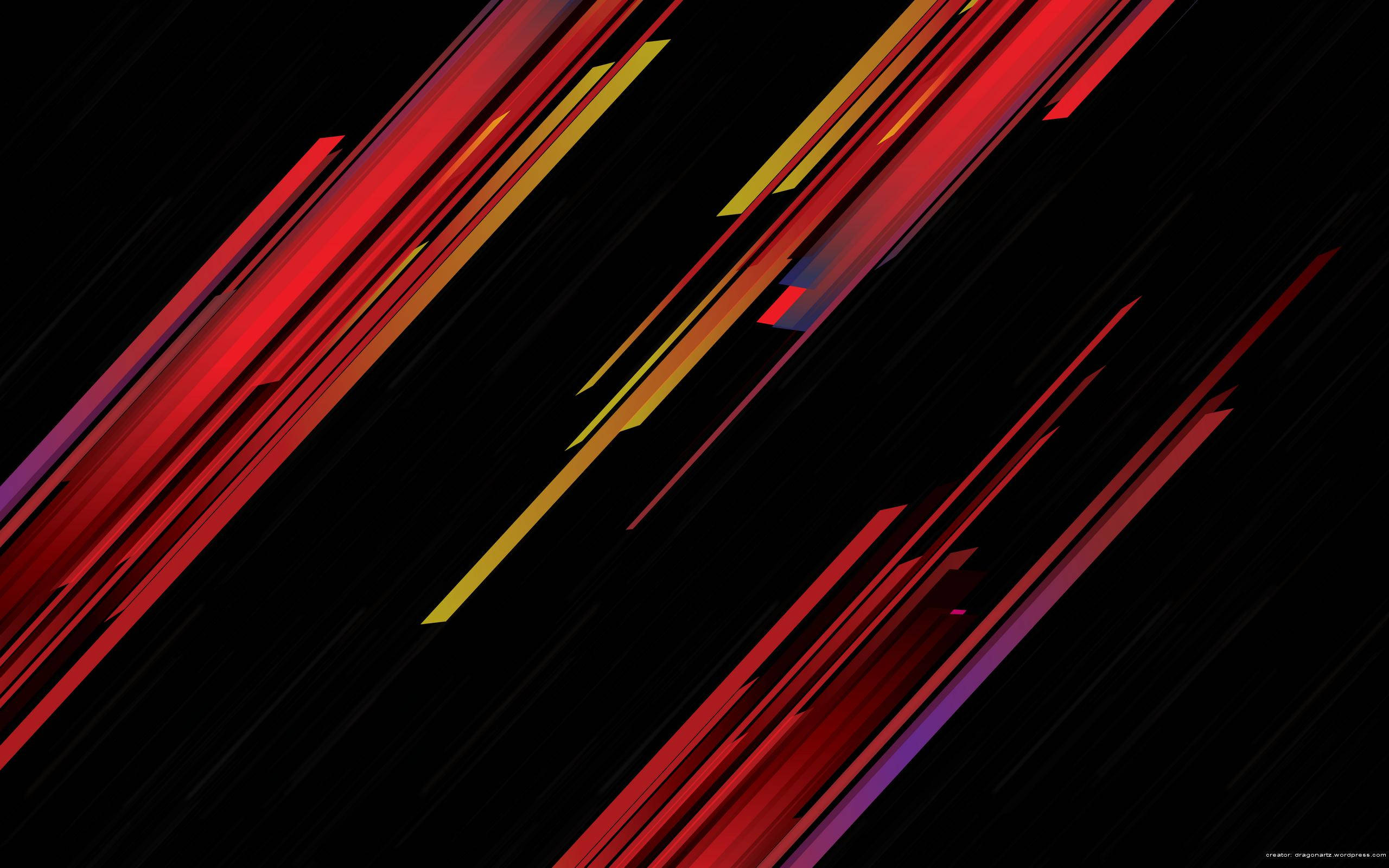 AMOLED গ্লিচ লাইন ওয়ালপেপার