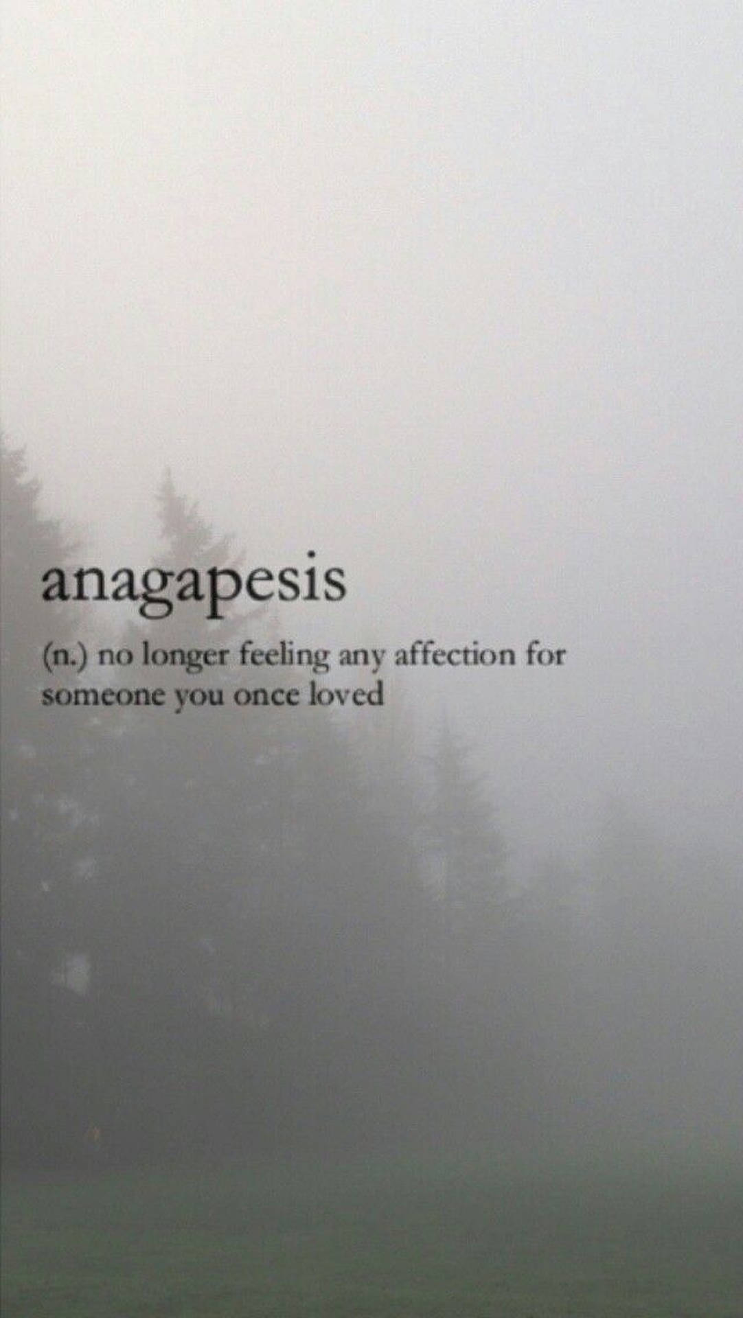Anagapesis নান্দনিক শব্দ ওয়ালপেপার