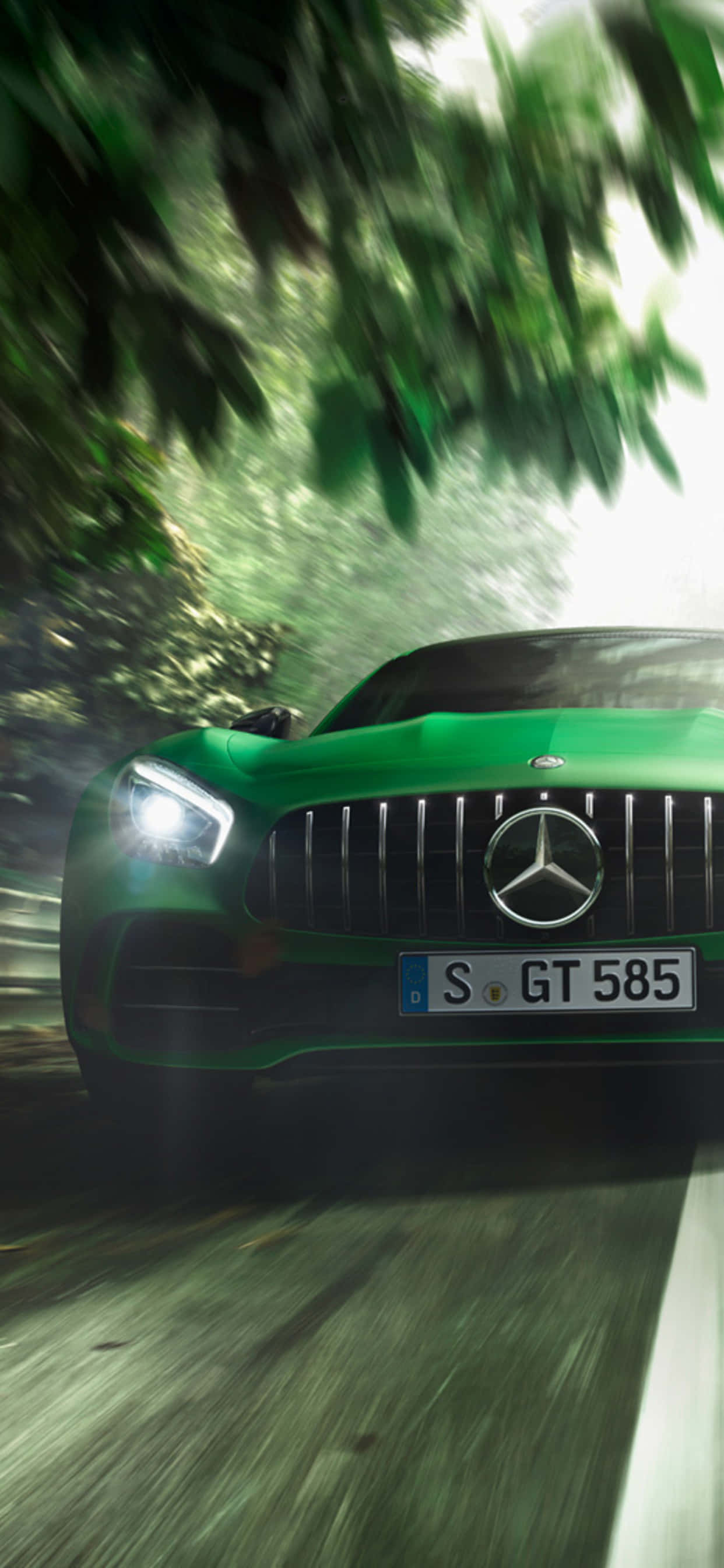 সবুজ Android Amg Gt-r পটভূমি ওয়ালপেপার