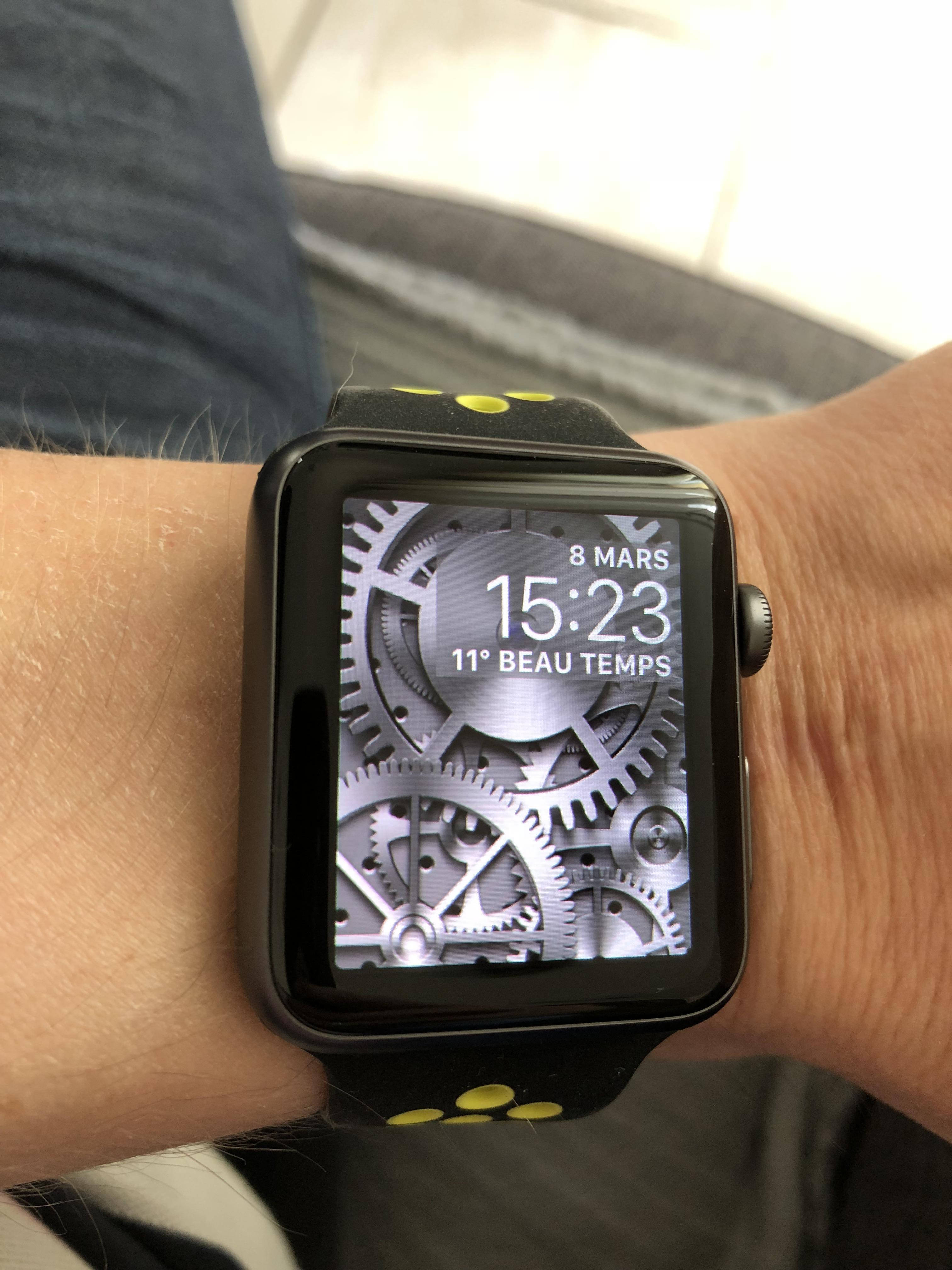 Apple Watch যান্ত্রিক গিয়ার ডায়াল ওয়ালপেপার