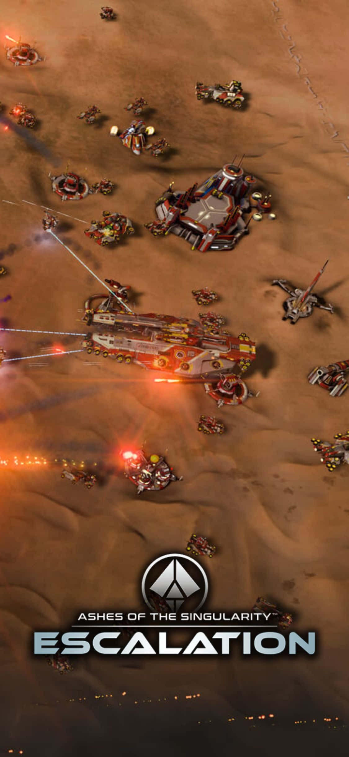 Ashes of the Singularity Escalation-এর তীব্র উচ্চ-প্রযুক্তির জগতে প্রবেশ করুন ওয়ালপেপার