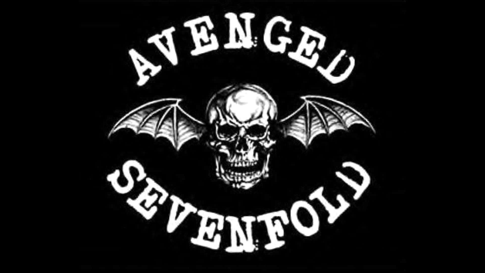 Avenged Sevenfold উড়ন্ত মাথার খুলি সহ ওয়ালপেপার