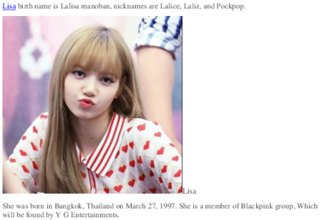 Blackpink Lisa হার্ট প্রিন্ট শার্ট ওয়ালপেপার