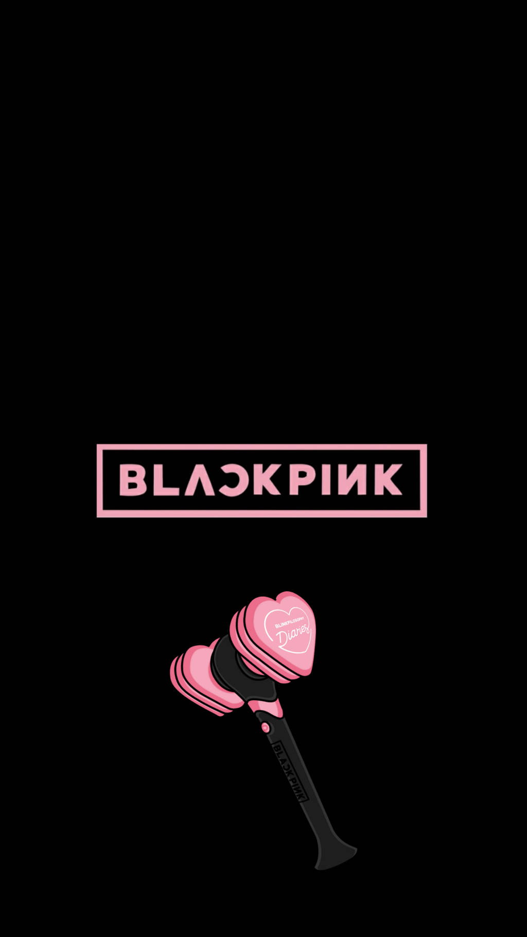 Blackpink লোগো বাই পিং বং সহ ওয়ালপেপার