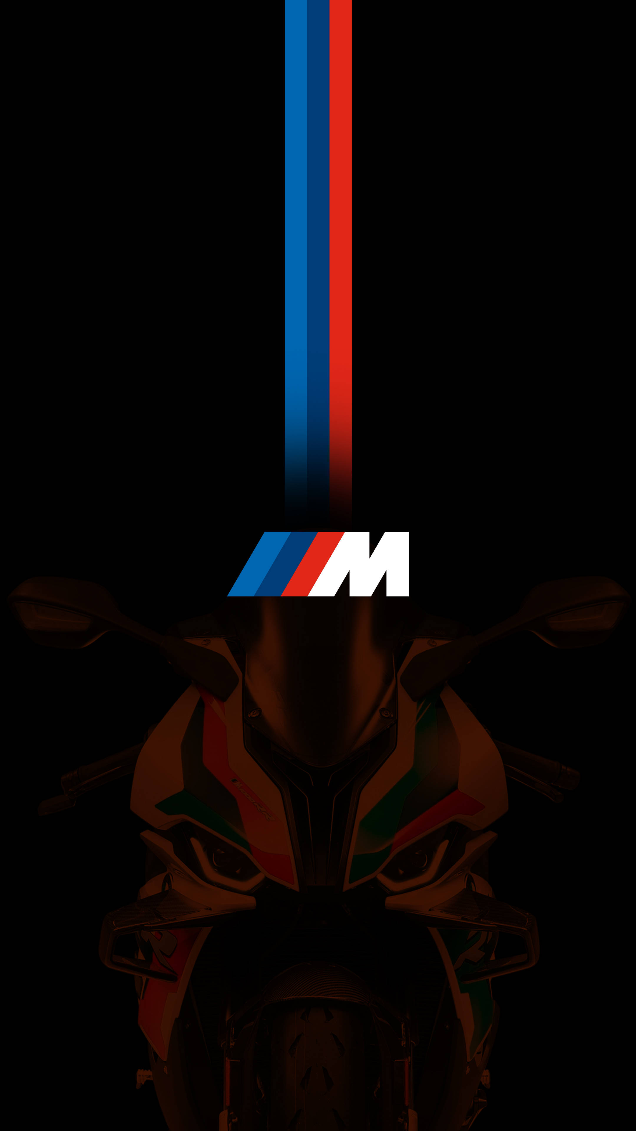 BMW M লোগো মোটরসাইকেল ওয়ালপেপার