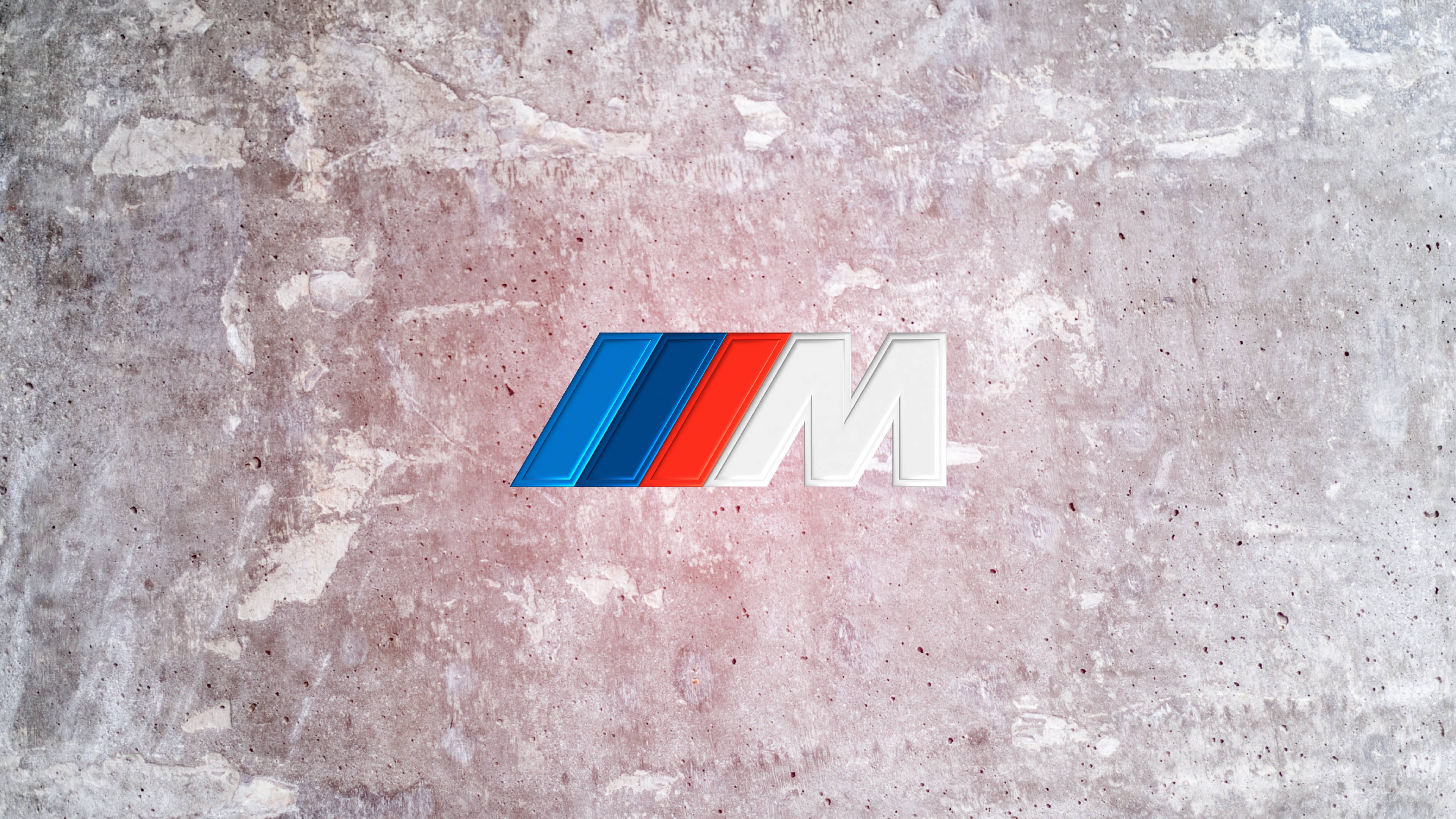 BMW M লোগো কংক্রিট টেক্সচার ওয়ালপেপার