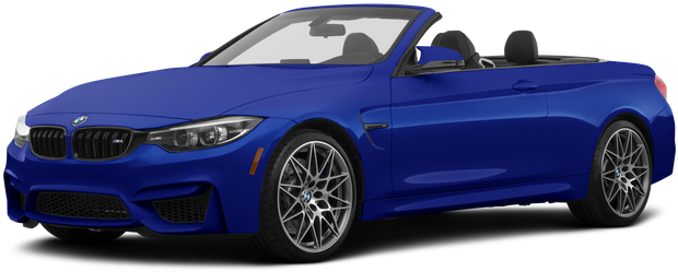 নীল BMW কনভার্টিবলের পাশের দৃশ্য ওয়ালপেপার
