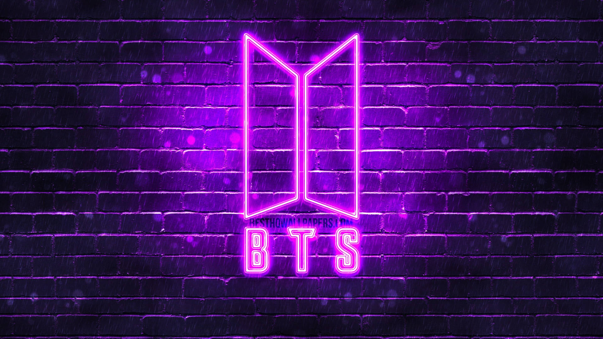 BTS বেগুনি ইটের নান্দনিকতা ওয়ালপেপার