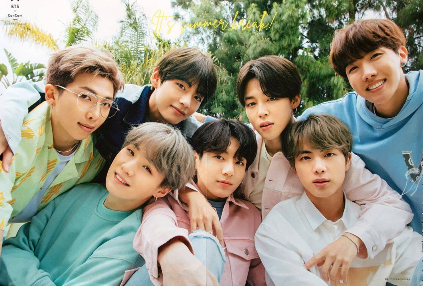 Bts 2021 ডেস্কটপ কিউট গ্রুপ ফটো ওয়ালপেপার