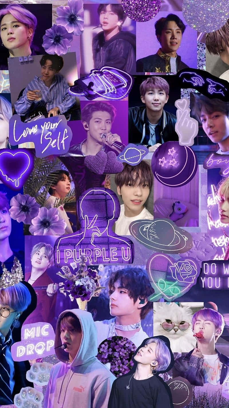 BTS ব্যাকগ্রাউন্ড ওয়ালপেপার