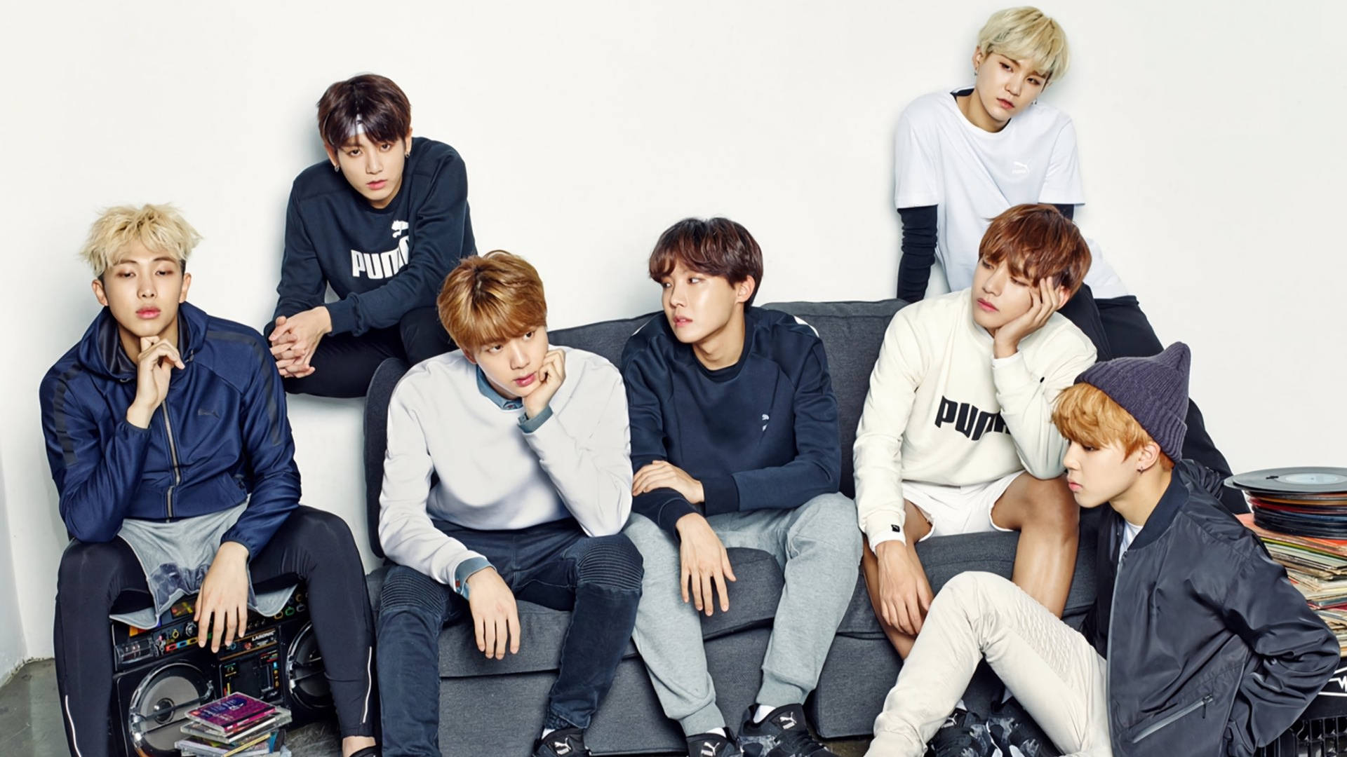 BTS - একটি পুরস্কার বিজয়ী কে-পপ গ্রুপ ওয়ালপেপার
