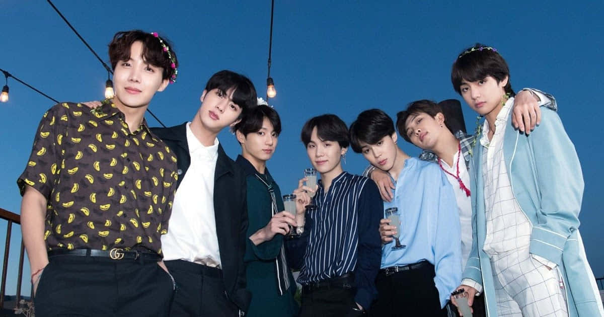 BTS নীল রাতের ছবি ওয়ালপেপার