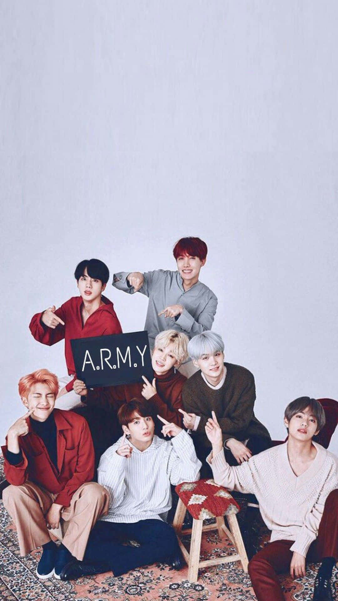 BTS আর্মি আইফোন ওয়ালপেপার