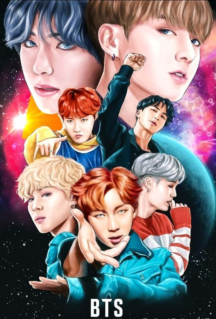 Bts ব্যাকগ্রাউন্ড ওয়ালপেপার