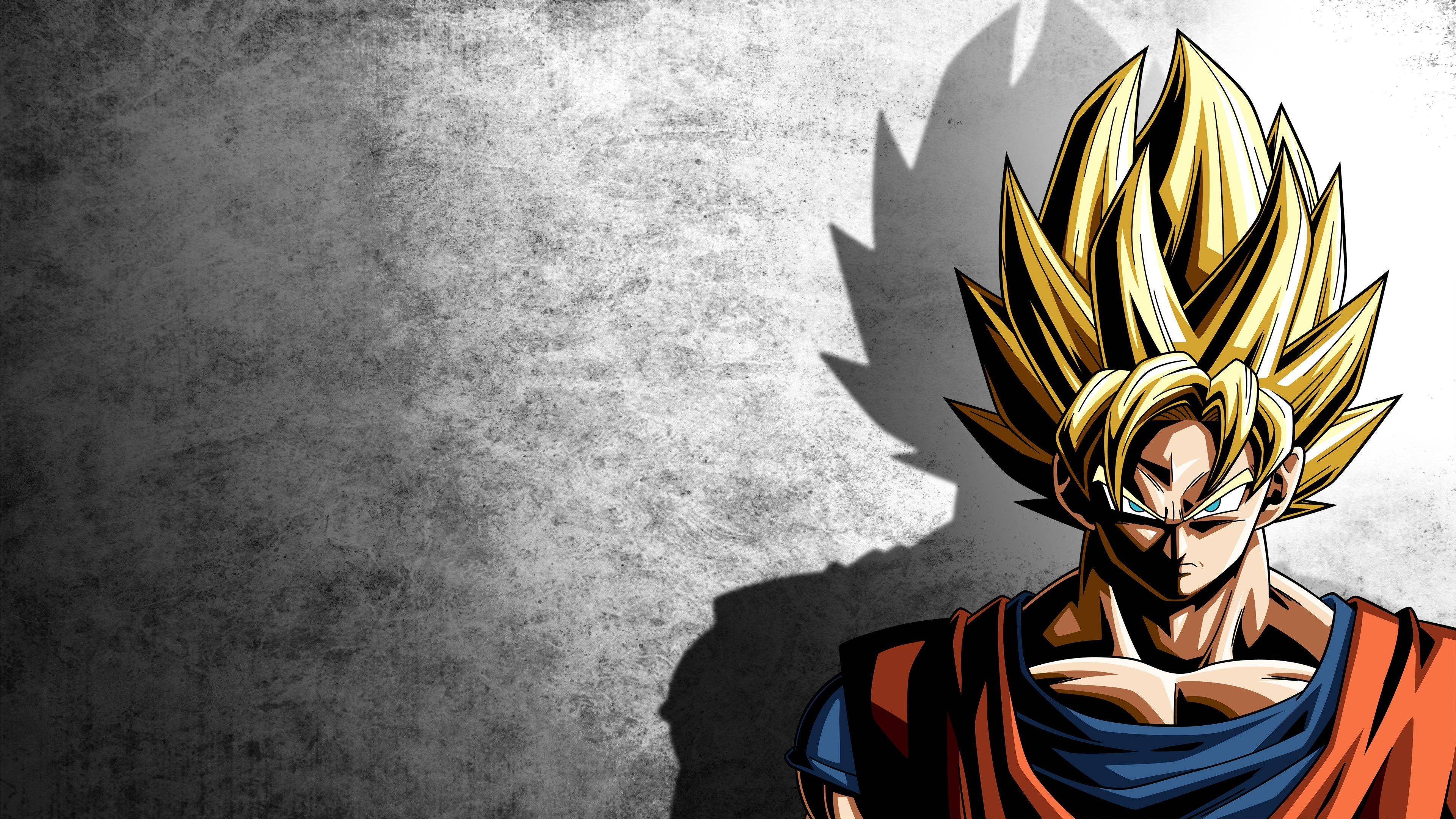 অরিজিনাল সুপার সাইয়ান গোকু DBZ 4K ওয়ালপেপার
