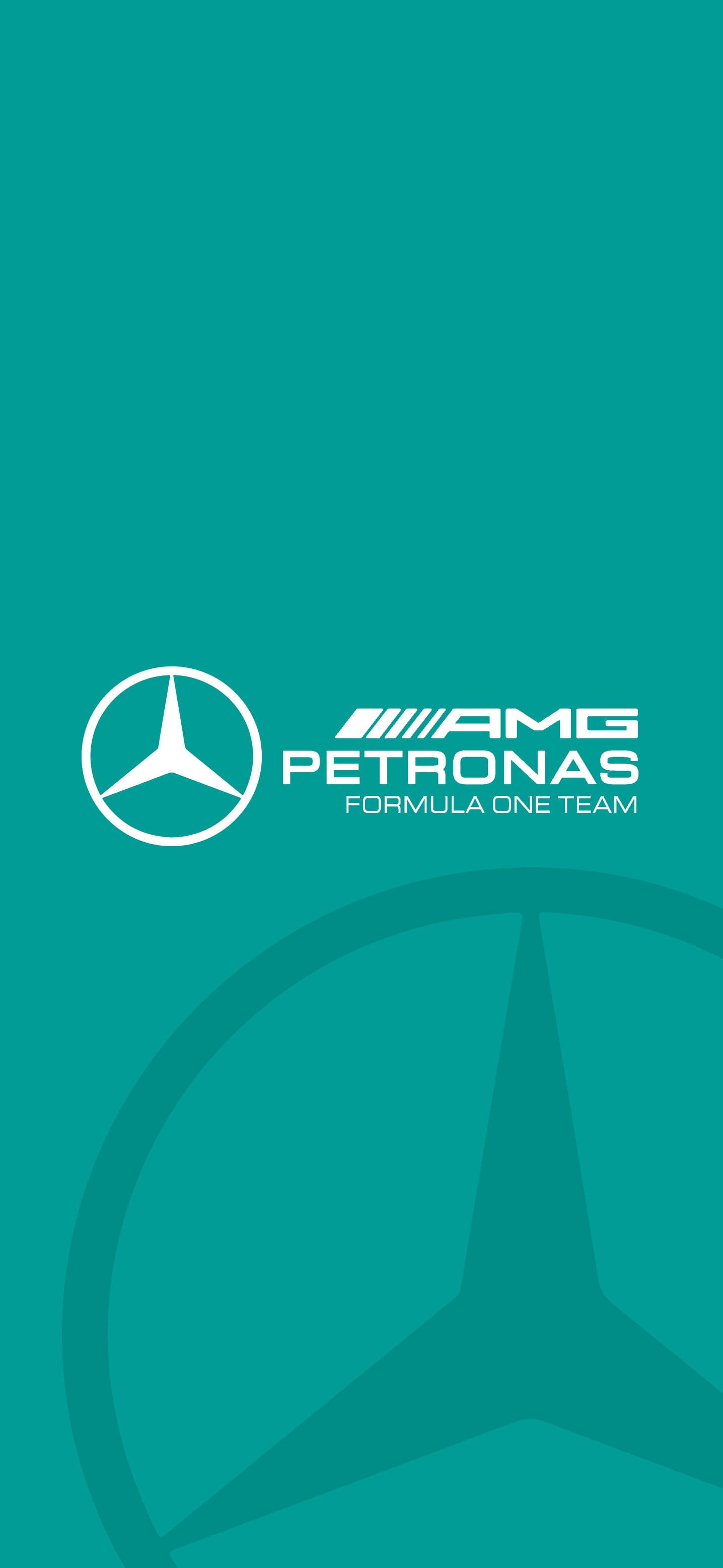F1 AMG Petronas টিল লোগো iPhone ওয়ালপেপার