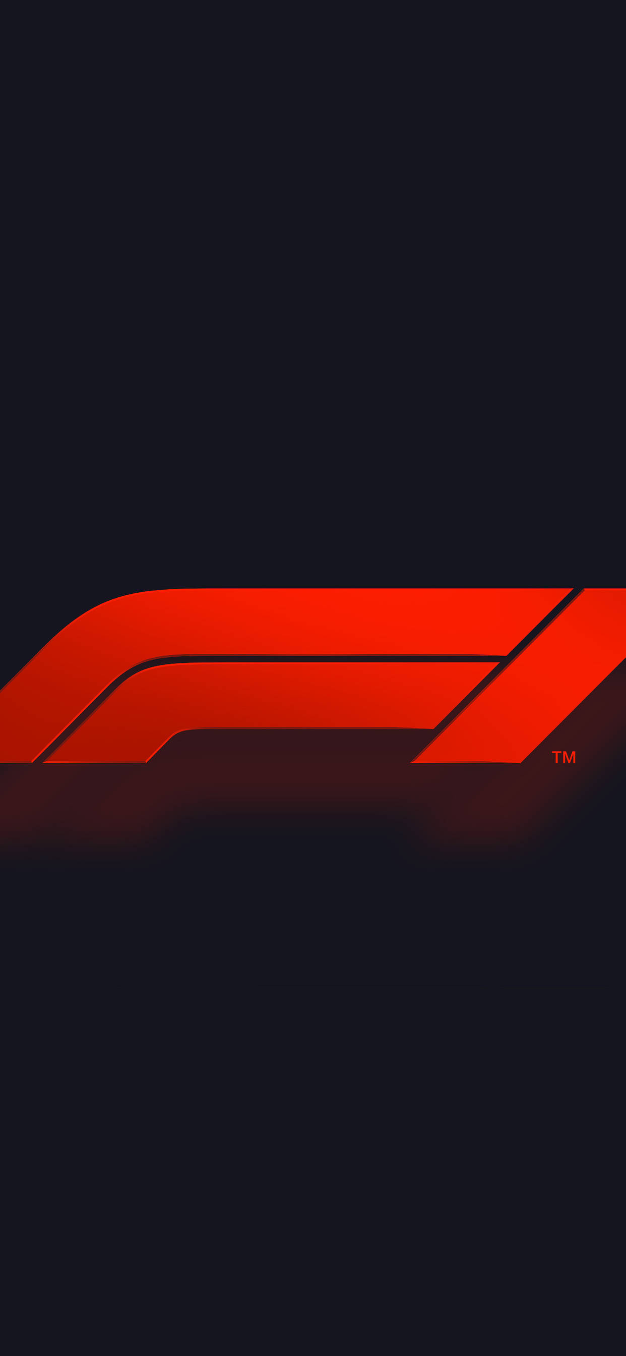 F1 লাল লোগো আইফোন ওয়ালপেপার