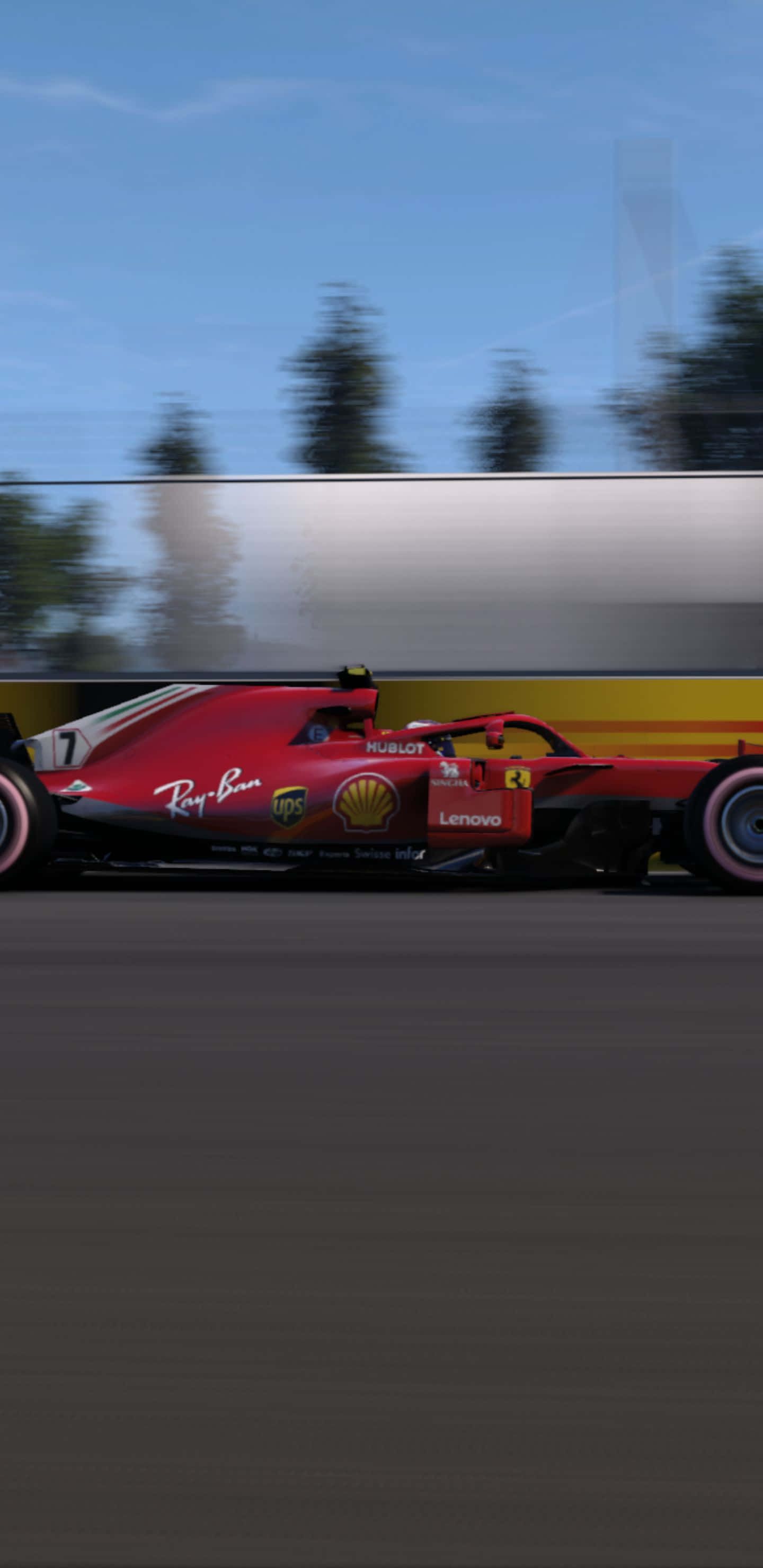 Ferrari SF71H রেসিং কার পিক্সেল 3xl F1 2018 ব্যাকগ্রাউন্ড ওয়ালপেপার