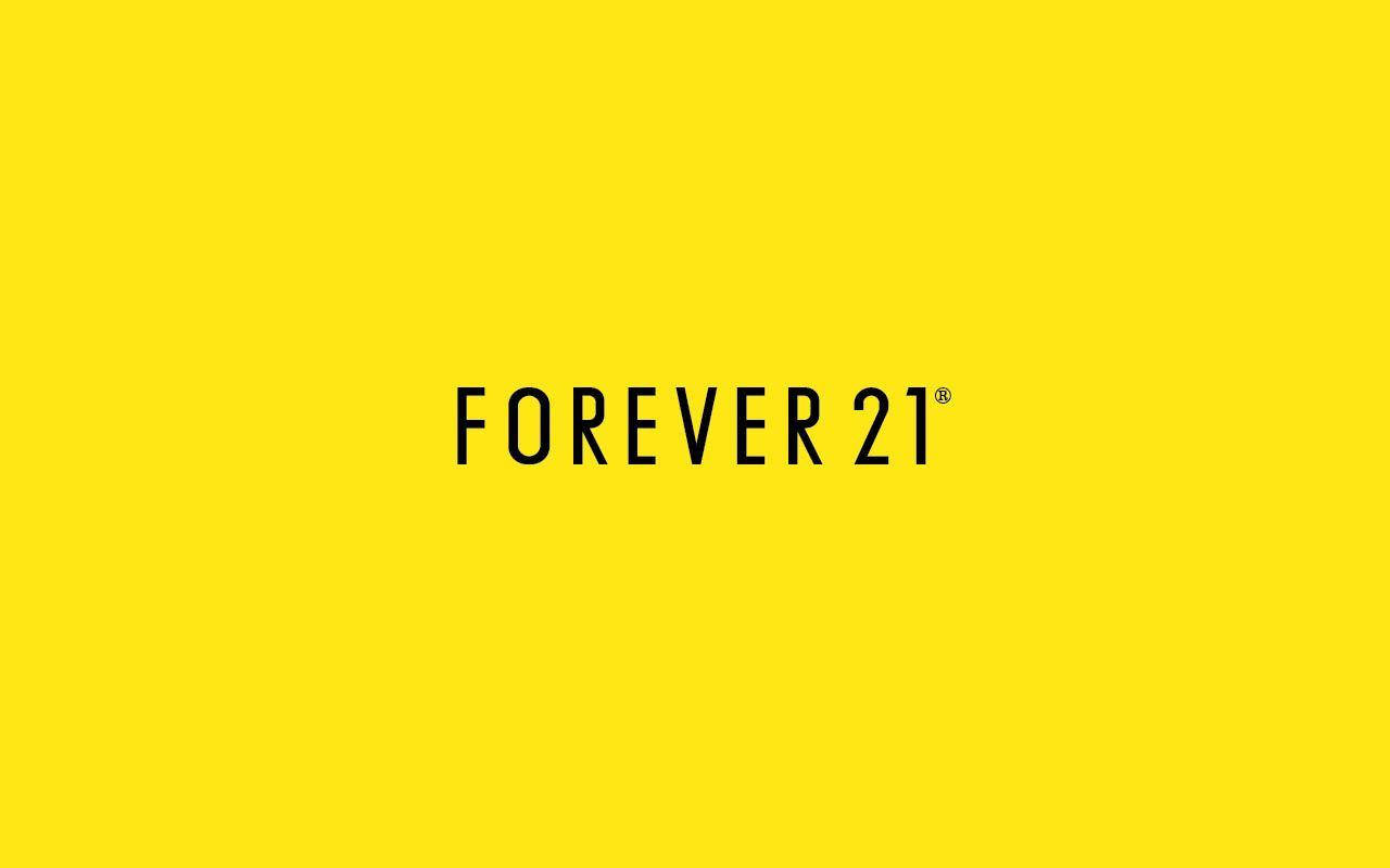 Forever 21 ফ্যাশন ব্র্যান্ডের লোগো ওয়ালপেপার
