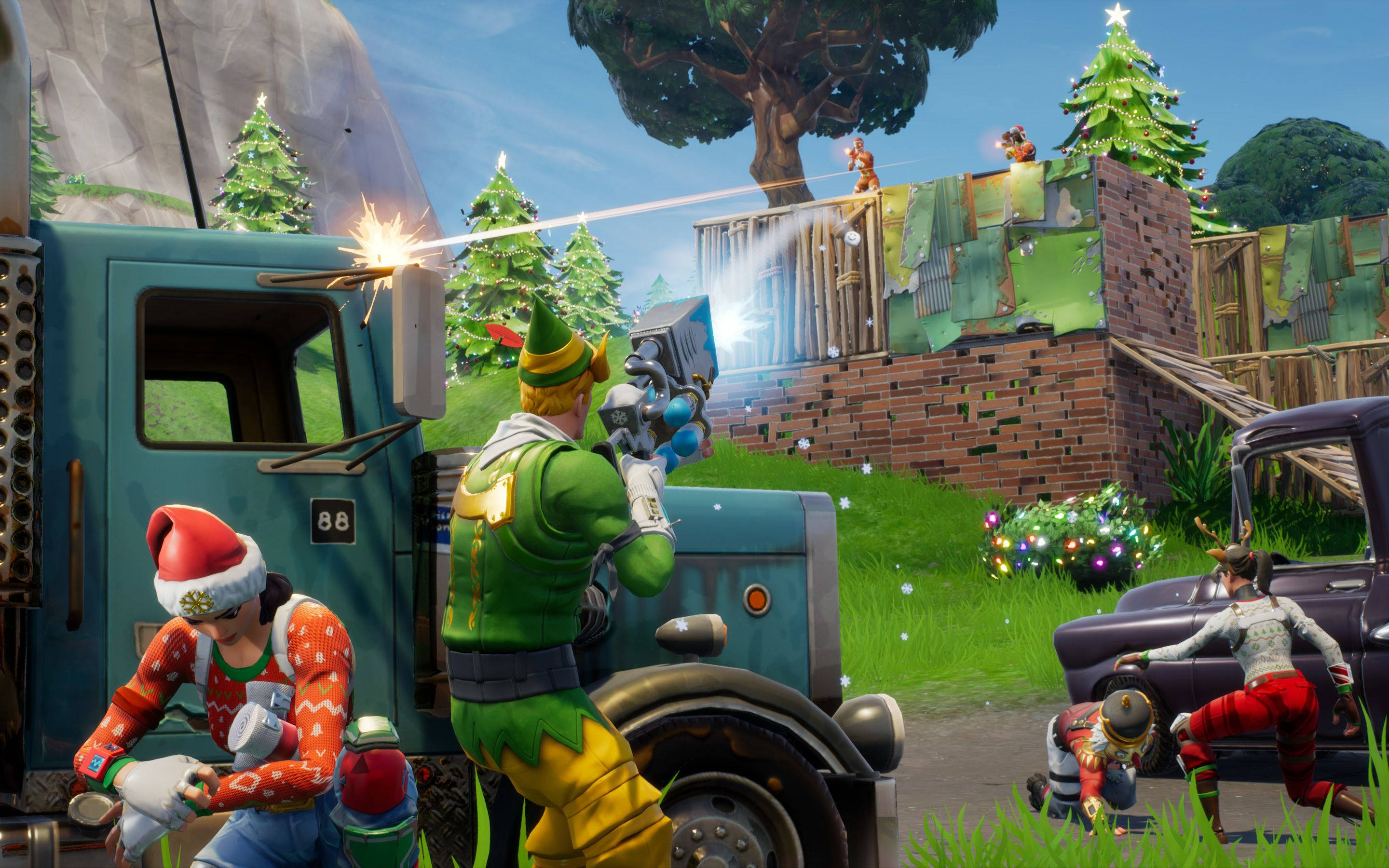 Fortnite-এর উইন্টার রয়্যাল টুর্নামেন্টে শীর্ষ eSports খেলোয়াড়দের সাথে লড়াই করুন! ওয়ালপেপার