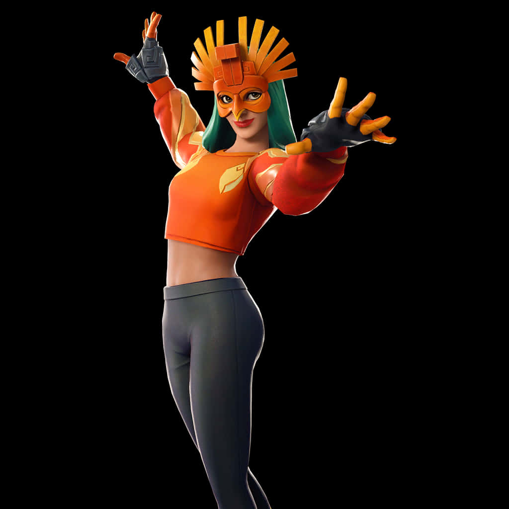 Fortnite সানবার্ড স্কিন পোজ ওয়ালপেপার
