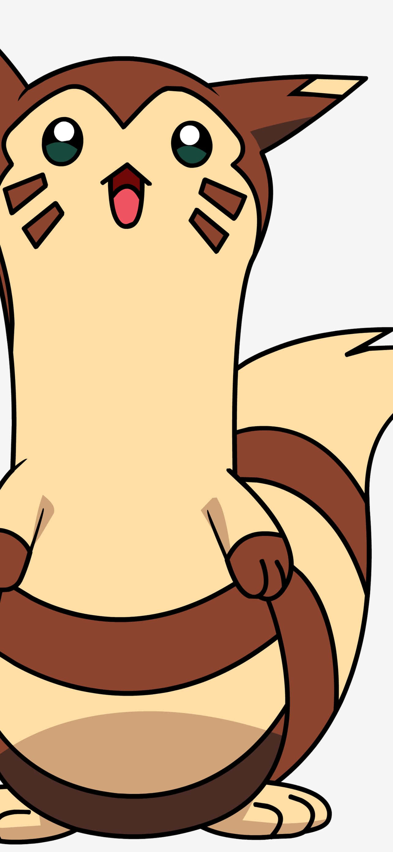 হাস্যোজ্জ্বল Furret ফোন ওয়ালপেপার