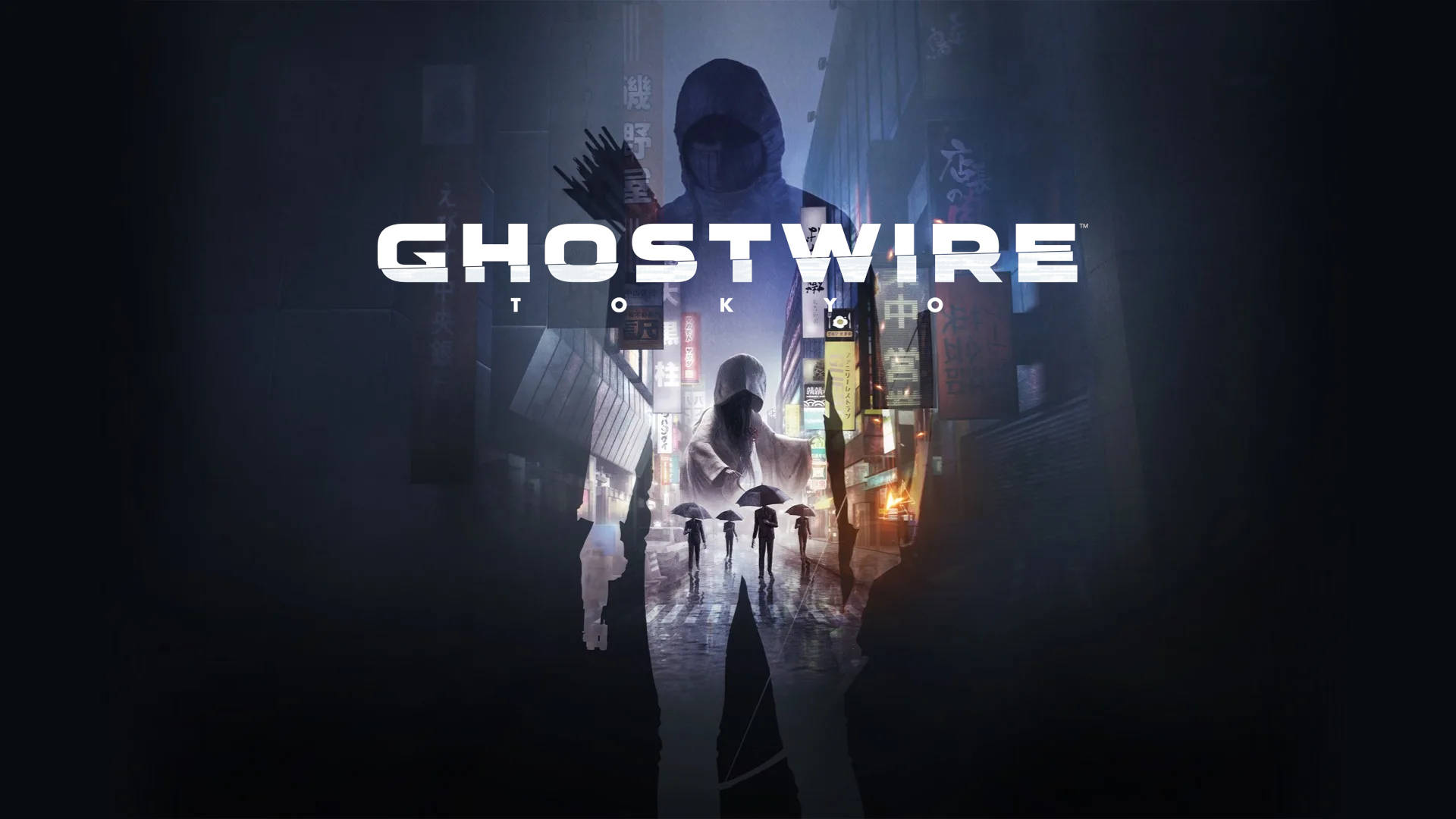 Ghostwire Tokyo গেম কভার ওয়ালপেপার