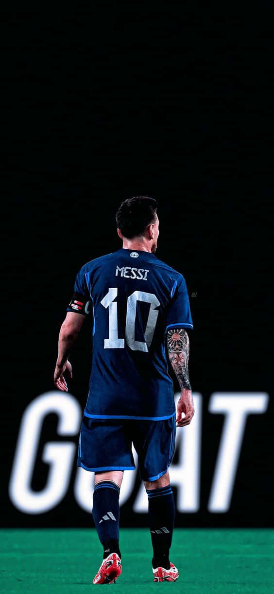 GOAT লিওনেল মেসি আইফোন ওয়ালপেপার