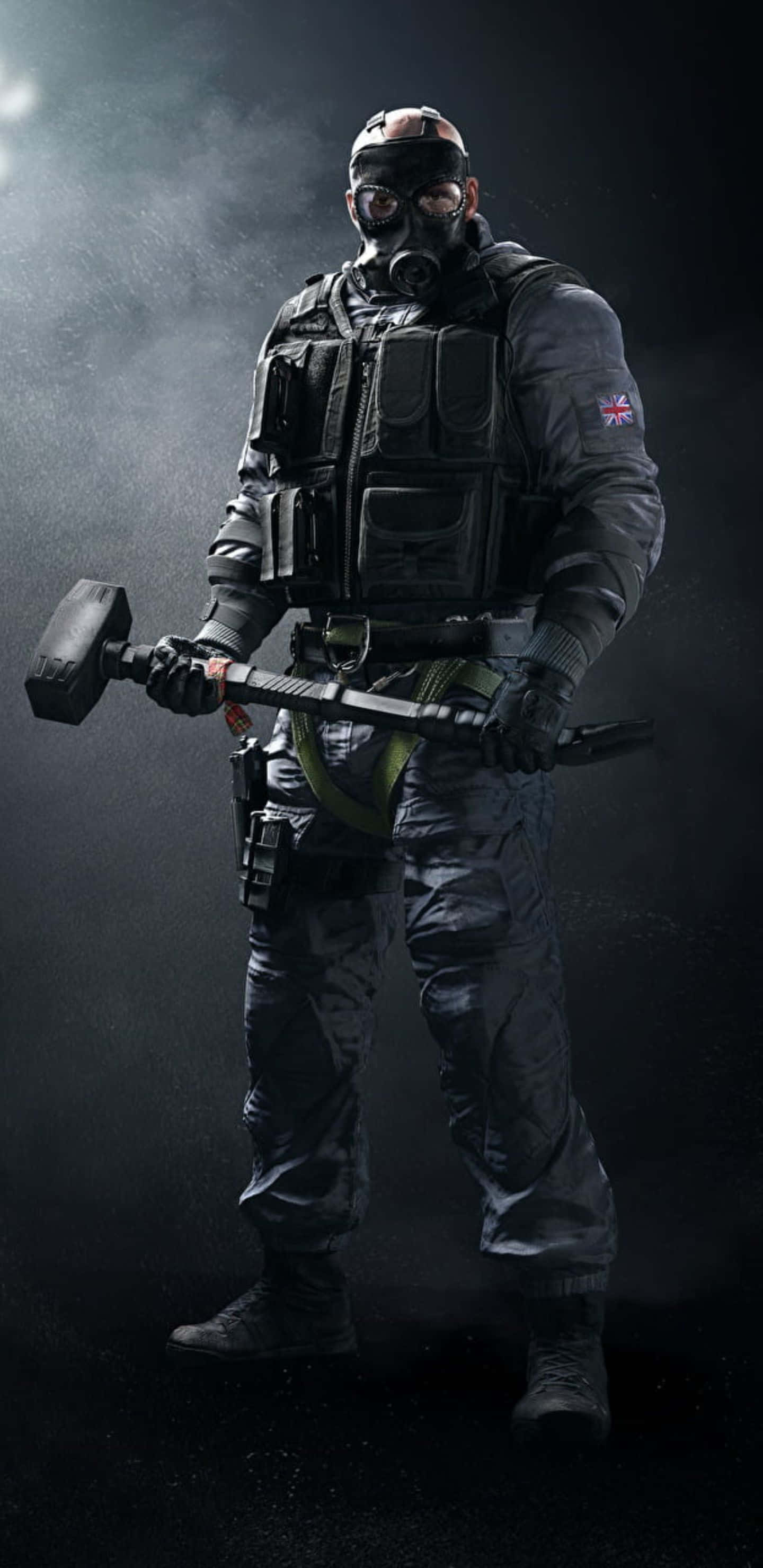 Google Pixel 3xL-এ Rainbow Six Siege-এর সাথে উত্তেজনা এবং অ্যাকশন ওয়ালপেপার