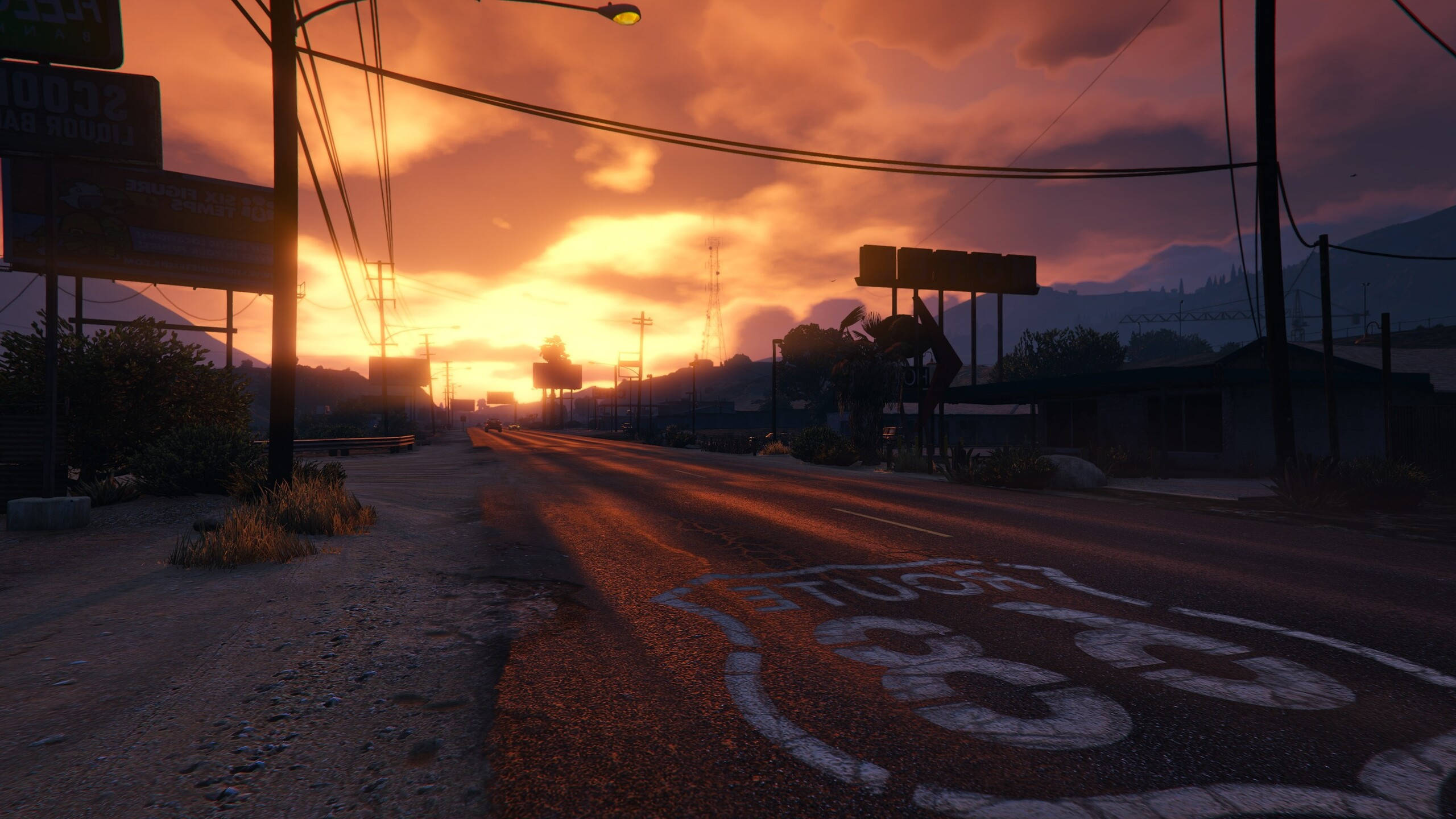 GTA 5 2560x1440 রুট 68 ওয়ালপেপার