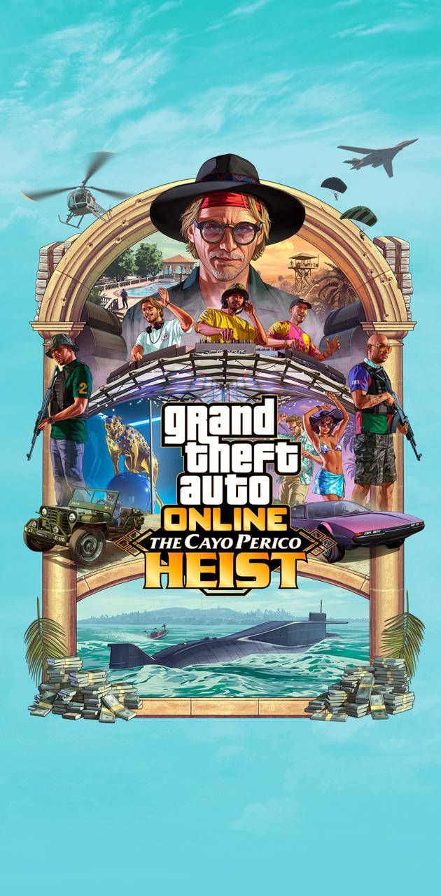 Gta 5 ফোন কায়ো পেরিকো হেইস্ট ওয়ালপেপার