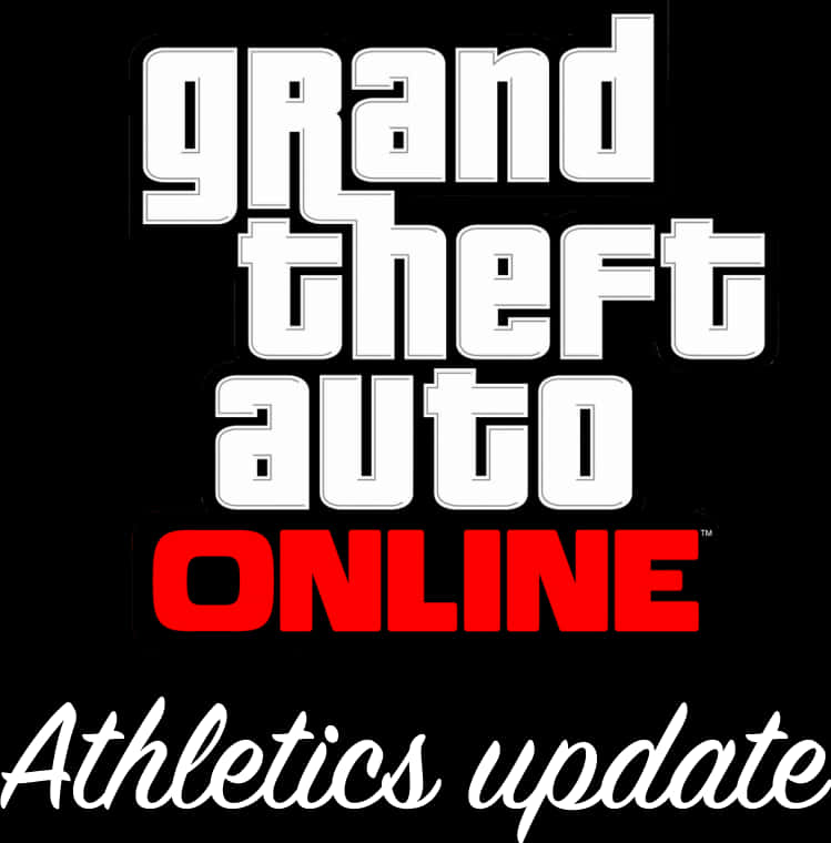 GTA অনলাইন অ্যাথলেটিক্স আপডেট লোগো ওয়ালপেপার