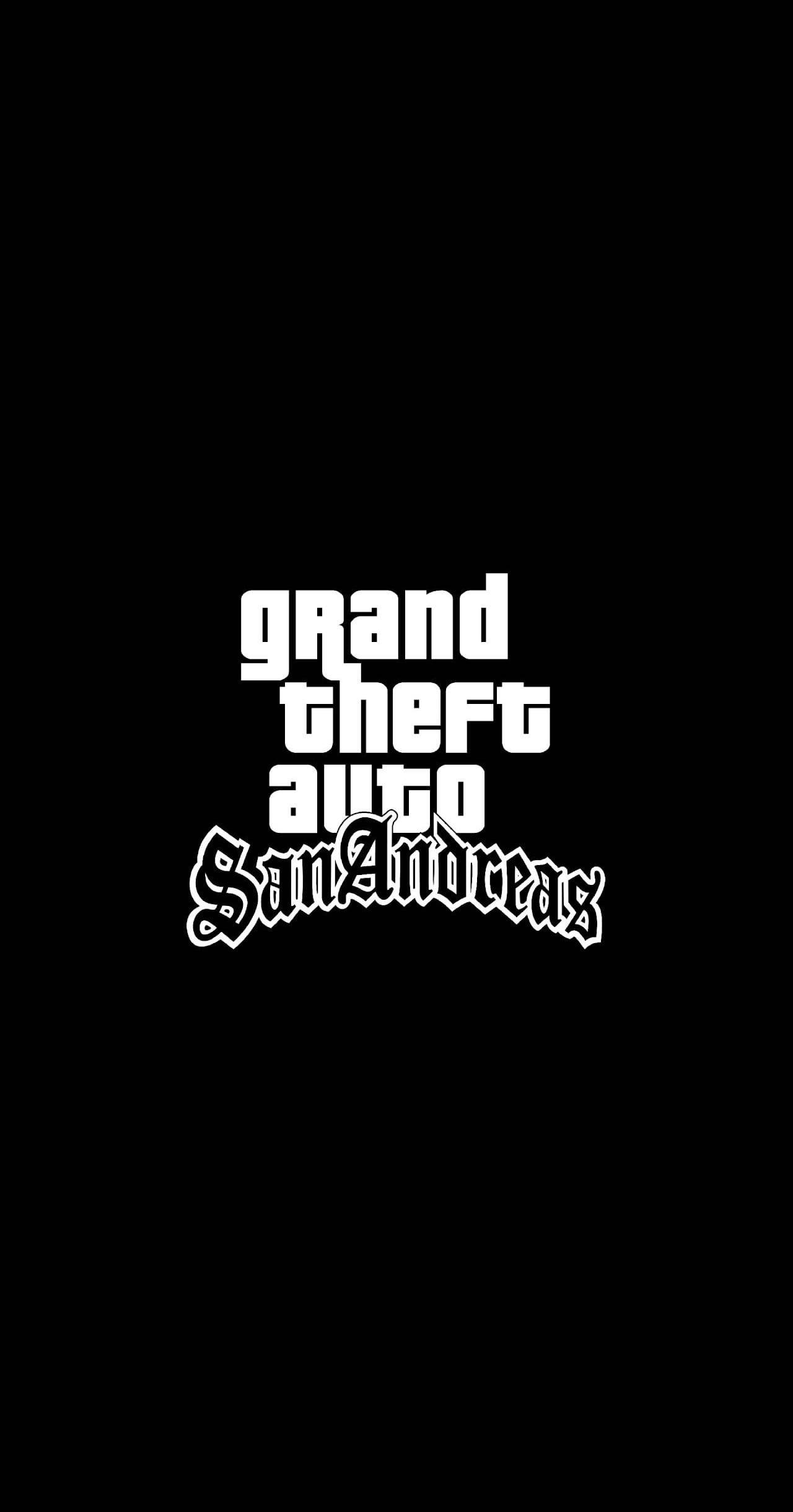 GTA iPhone সান আন্দ্রেয়াস লোগো ওয়ালপেপার