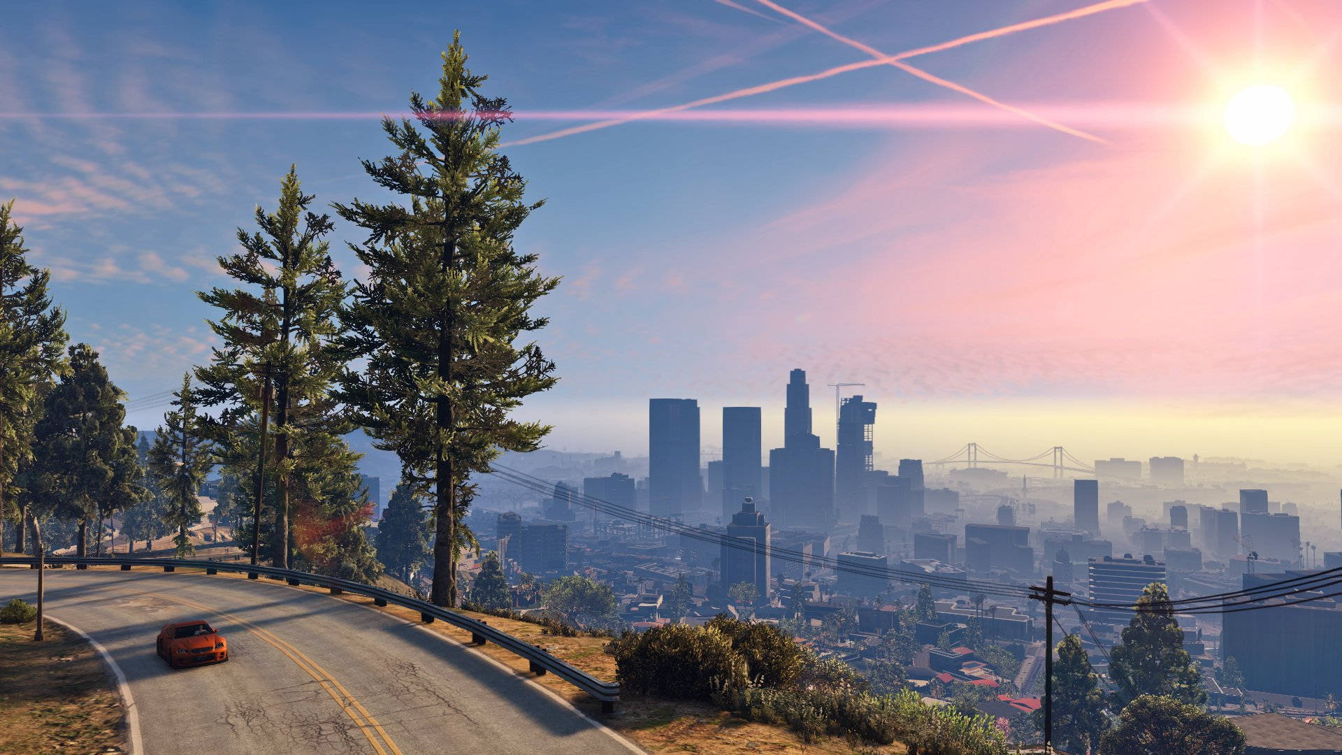 শীতল GTA শান্ত সকাল ওয়ালপেপার