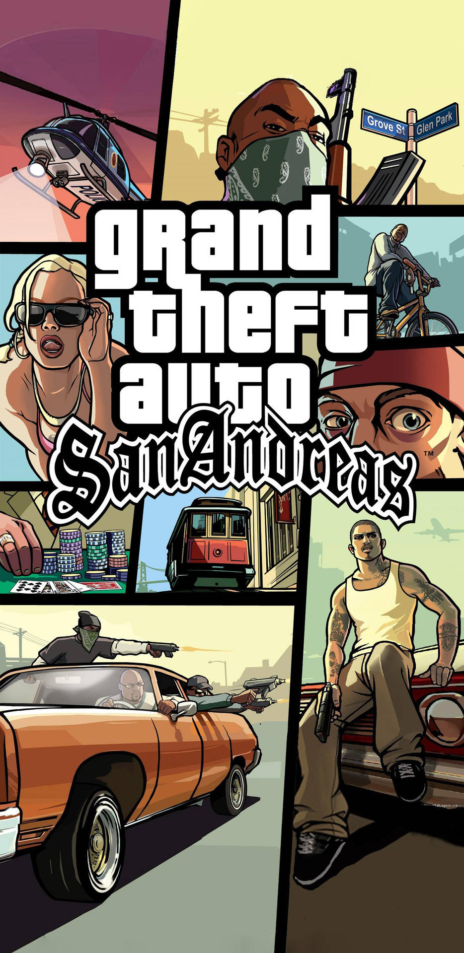 GTA SA 4K অ্যাকশন গেম
