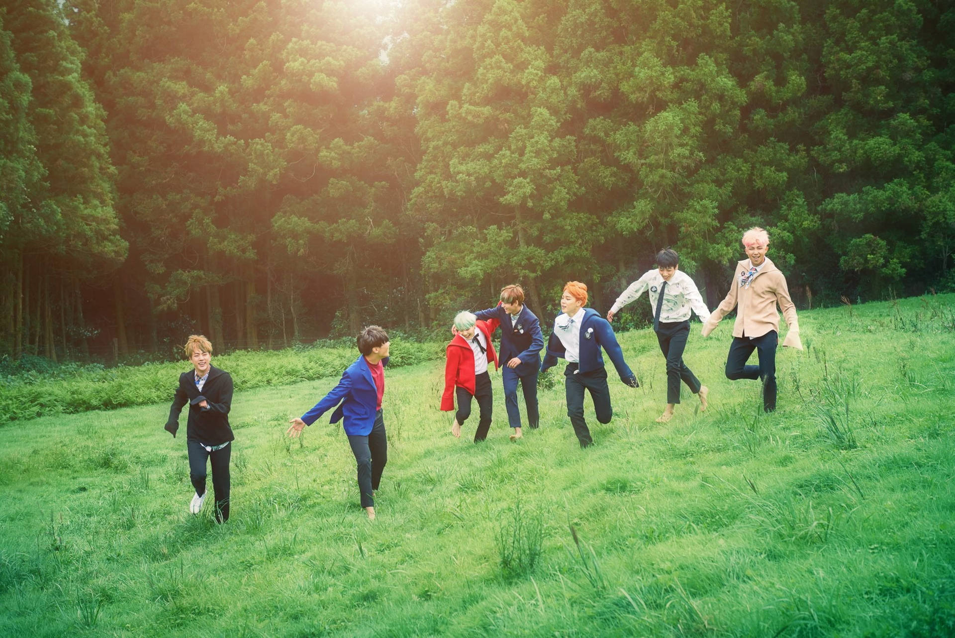 HYYH যুগের কুল বিটিএস ল্যাপটপ — বিটিএস ওয়ালপেপার