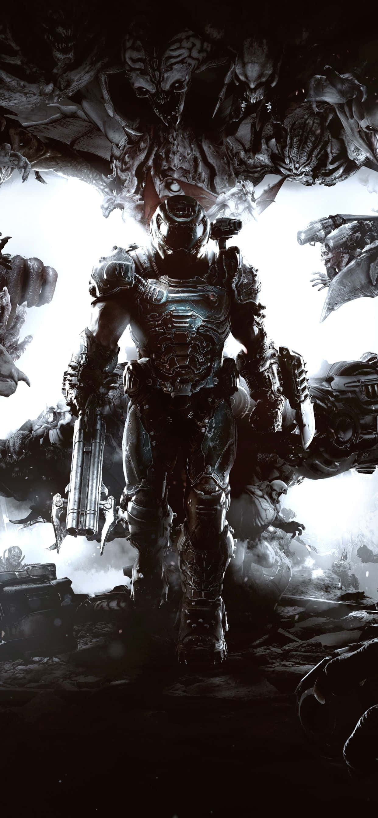 iOS-এ Doom Eternal-এ দানব বধের জন্য প্রস্তুত হোন ওয়ালপেপার