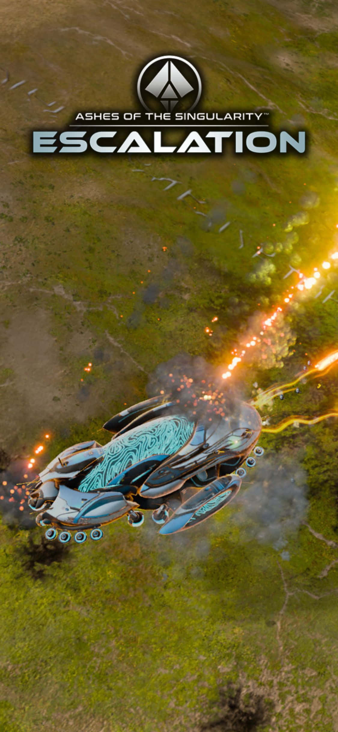 iPhone X এবং Ashes of the Singularity Escalation-এর সাথে মহাকাব্যিক কৌশল-ভরা যুদ্ধক্ষেত্র জয় করুন ওয়ালপেপার