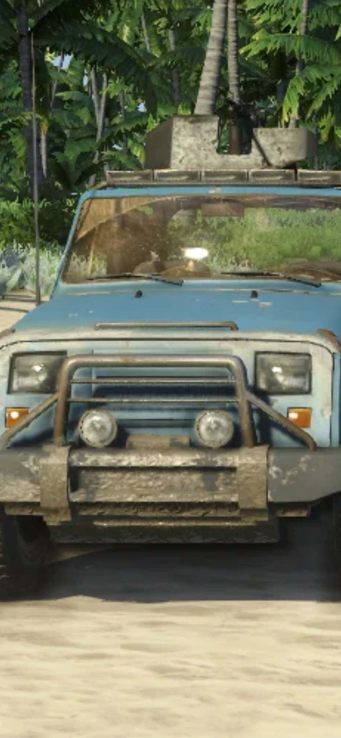 iPhone X Far Cry 3 টেকনিক্যাল ট্রাক ব্যাকগ্রাউন্ড ওয়ালপেপার