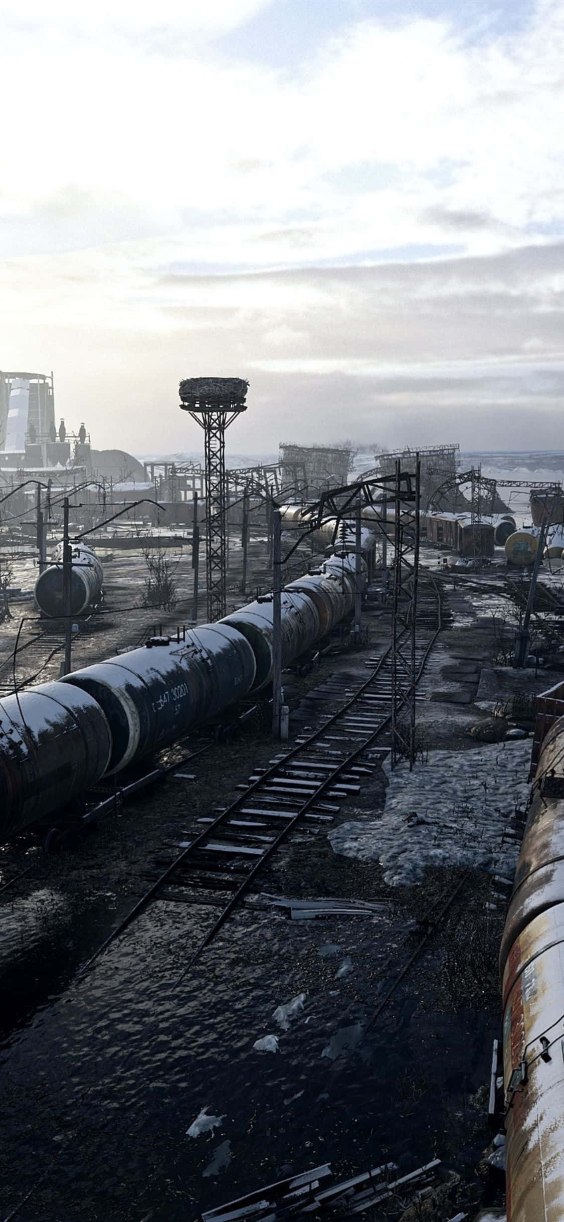 iPhone X-এ Metro Exodus-এর অজানা গভীরতা অন্বেষণ ওয়ালপেপার