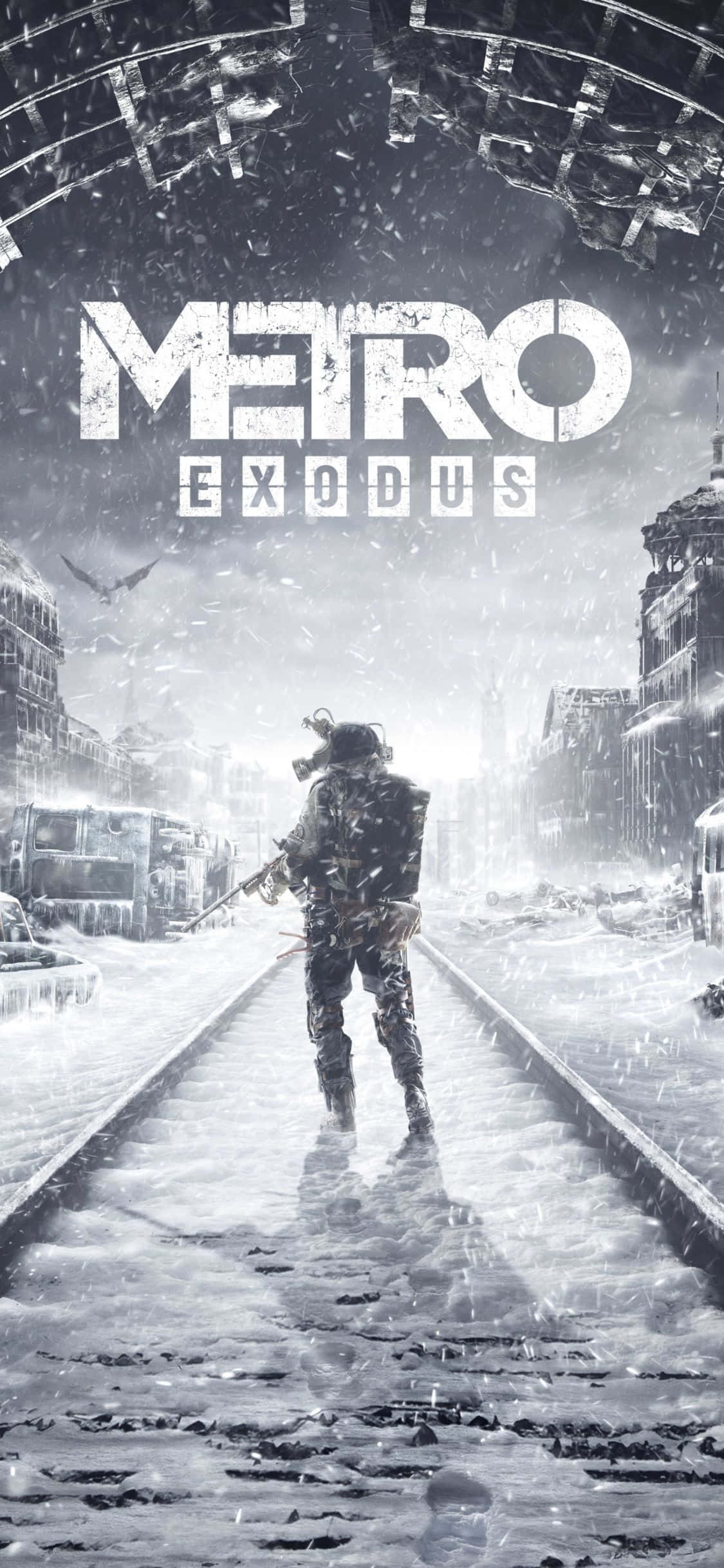 iPhone X এবং Metro Exodus-এর সাথে বিজয়ের পথে চার্জ করুন ওয়ালপেপার