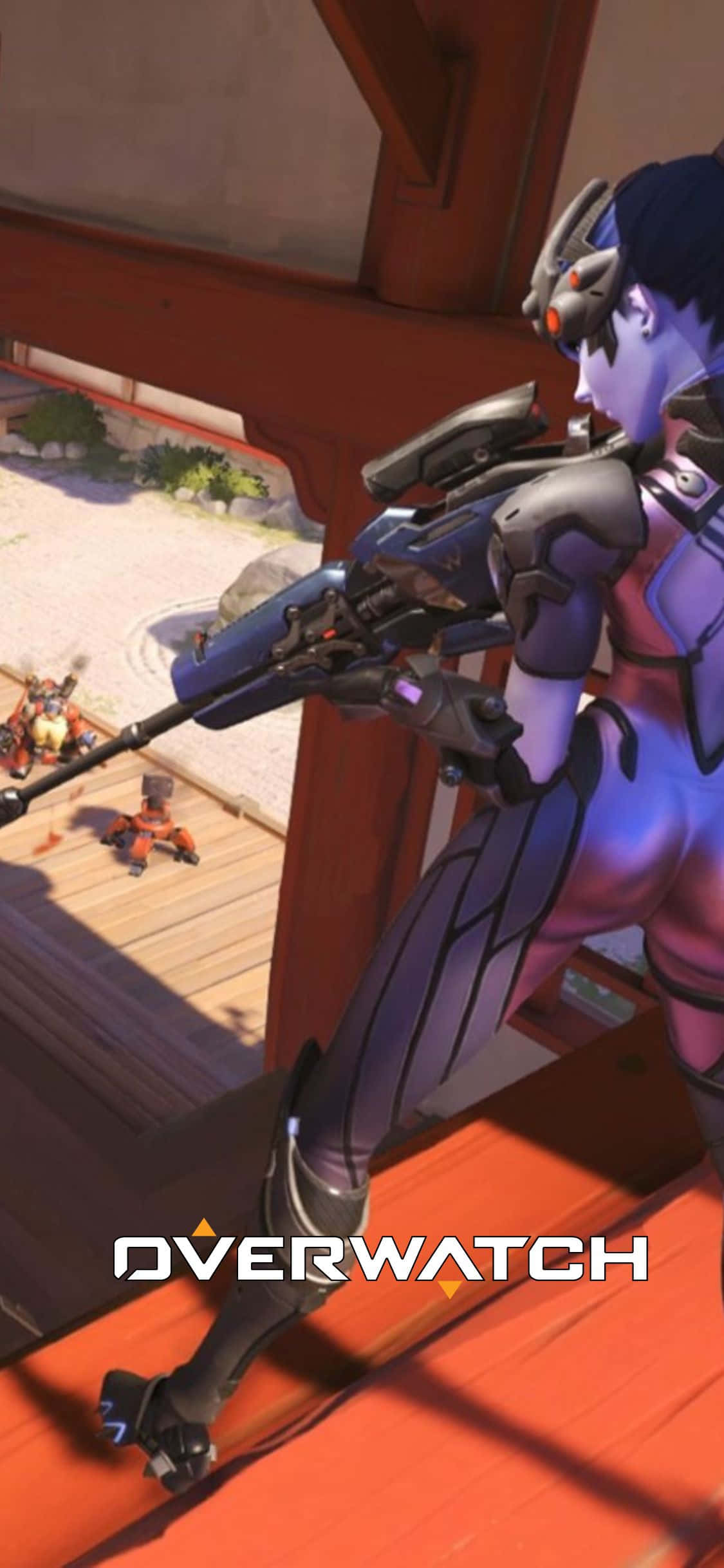 iPhone X এবং Overwatch দিয়ে প্রতিপক্ষকে পরাস্ত করুন ওয়ালপেপার
